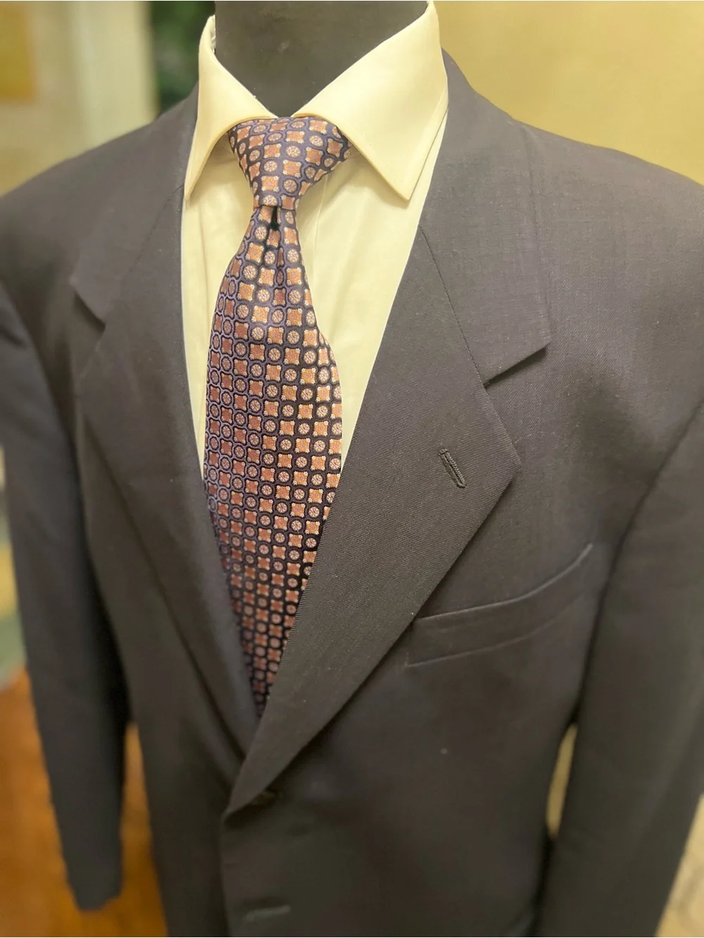 Giorgio Armani “Mani” Sport Coat Blazer Jacket Wool Blue Men 44L